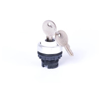 3-позиційний перемикач з ключем, без фіксації