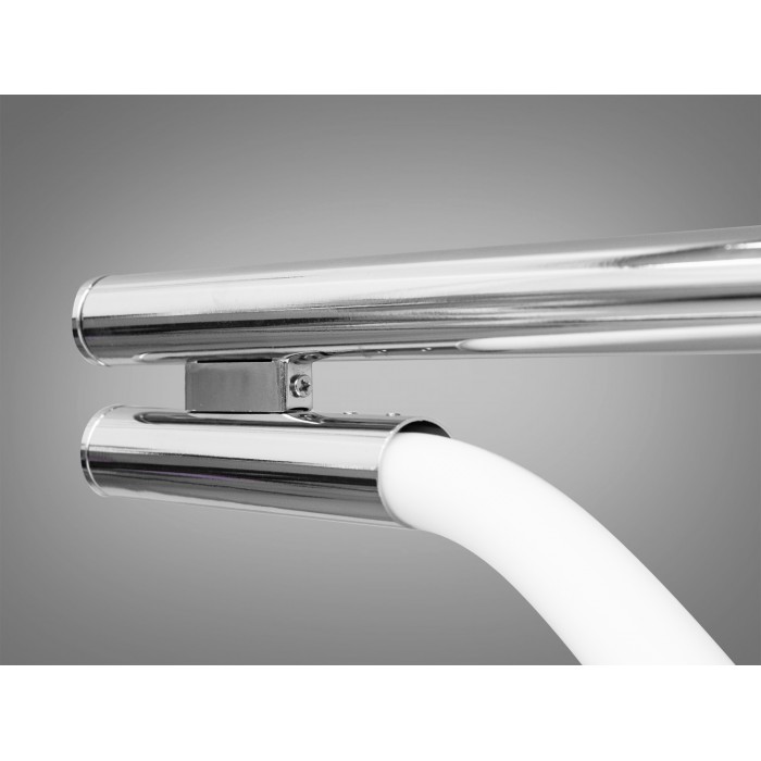 Сучасна світлодіодна люстра з серії "Роуплайт", 32W, хром