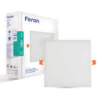 Світлодіодний вбудований світильник Feron AL702 18Вт 4000K білий