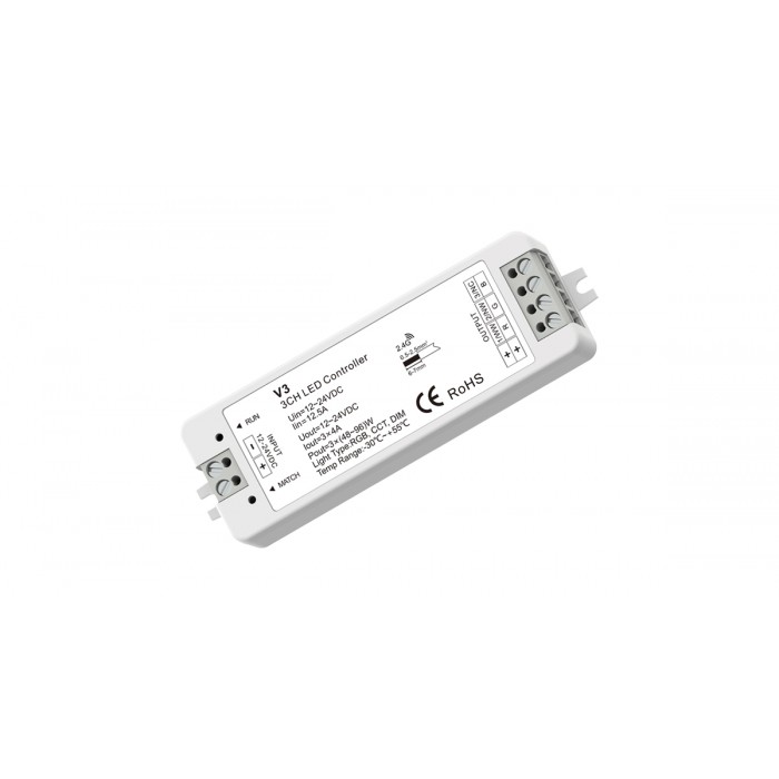 LED-контролер RGB DEYA 12-24VDC, 4A*3CH (V3)