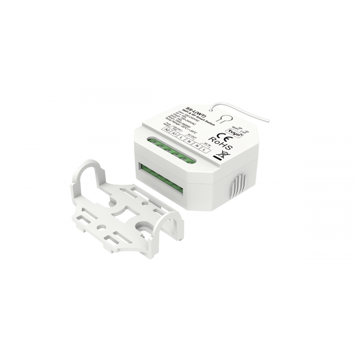 Релейний модуль вимикач DALI WIFI+RF 15A*1CH 100-240VAC (SS-L(WT))