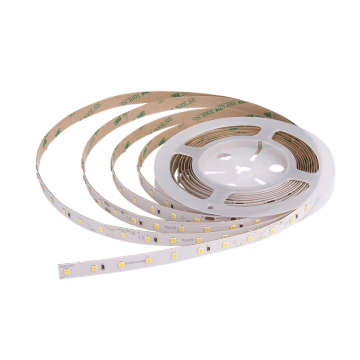 LED стрічка RISHANG 64-2835-24V-IP20 6W 880Lm 3000K 5м (RD0064TC-A-WW)
