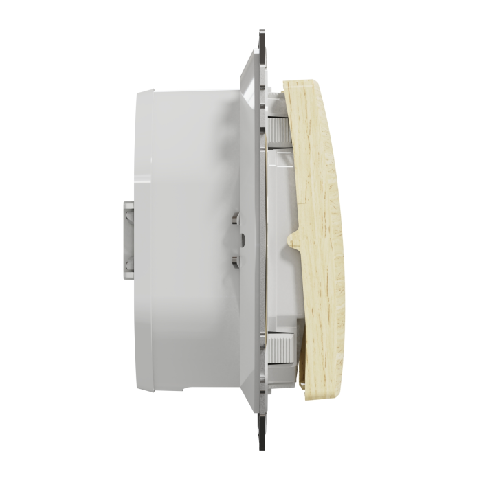 Двокл вим IP44 Береза Sedna Elements, Береза, Вимикач