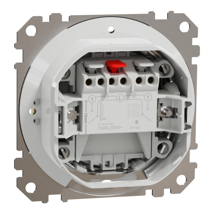 Двокл вим IP44 Береза Sedna Elements, Береза, Вимикач