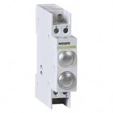 Модульний індикатор, 24V AC/DC, 1 біла LED and 1 біла LED
