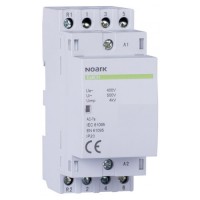 Модульний контактор, 25 A, котушка 230 V, 4 NO