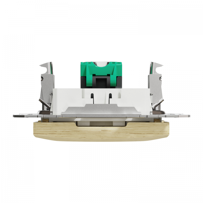 Од розRJ45 CAT 5E UTP Бер Sedna Elements, Береза, Sedna Design & Elements