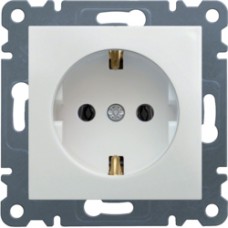 Розетка з з/к Lumina, біла, 16А/230В