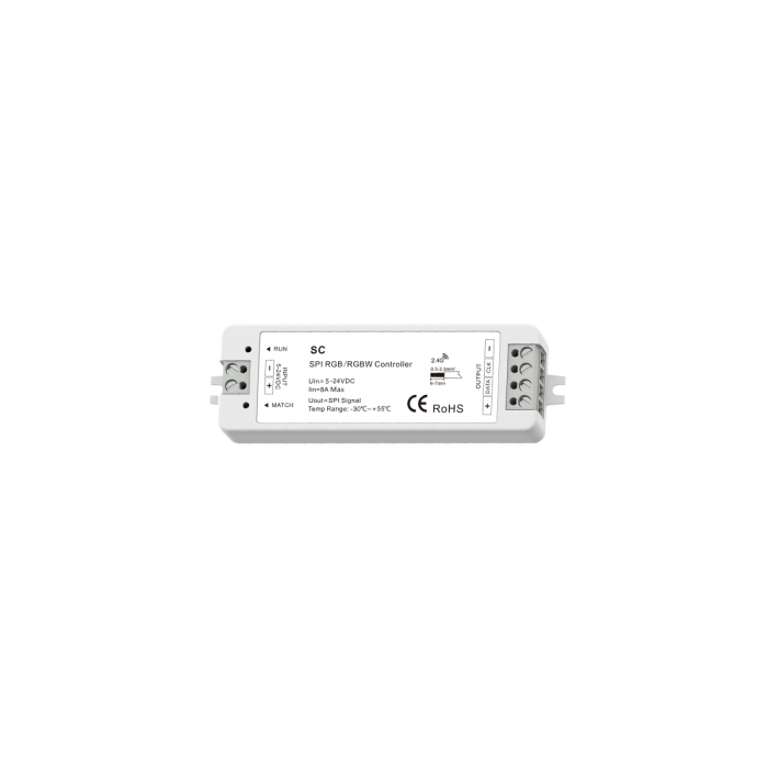 Контролер RF SPI RGB/RGBW LED 5-24VDC DEYA (SC) Контролер RF SPI RGB/RGBW LED 5-24VDC DEYA (SC)