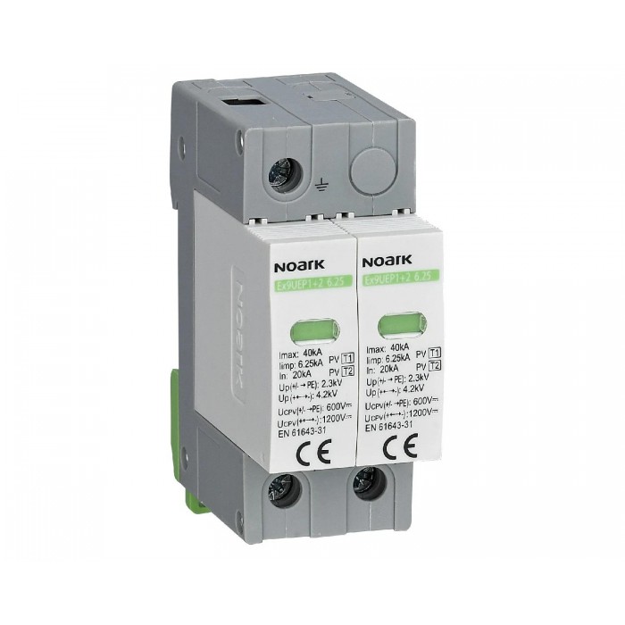 DC ПЗІП Ex9UEP, Class 1+2, In=6,25kA, 500 V DC, 2мод.