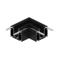 З'єднувач кутовий Ardero LD2030 для шинопроводу CABM1003 чорний