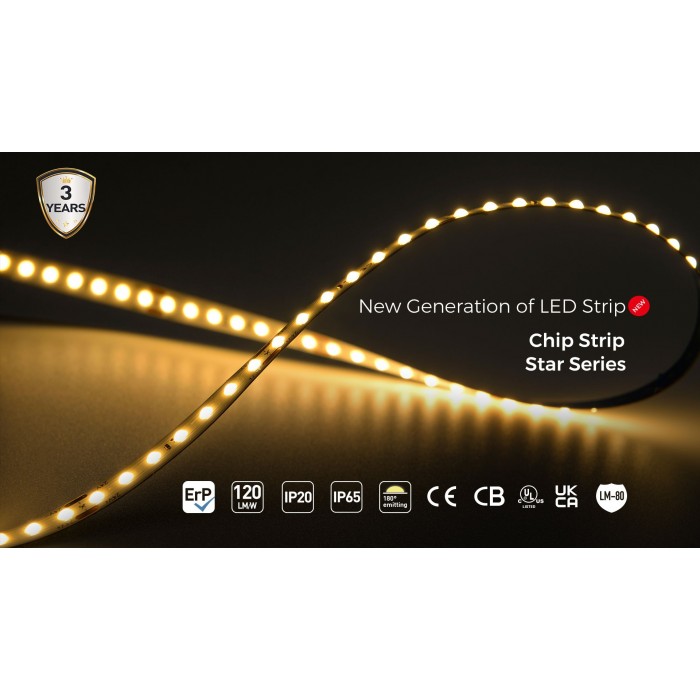 LED стрічка COLORS 192-24V-IP33 13W 1470Lm 4000K 5м (FD192-24V-10mm-NW)