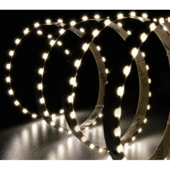 LED стрічка RISHANG 120-3014-24V-IP20 8.6W 836Lm 6000K 5м (RD08C0GC-PW)