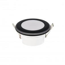 Світлодіодний світильник вбудований LED PARKER-5 5W 4200K чорний, Чорний, Світильники вбудовані