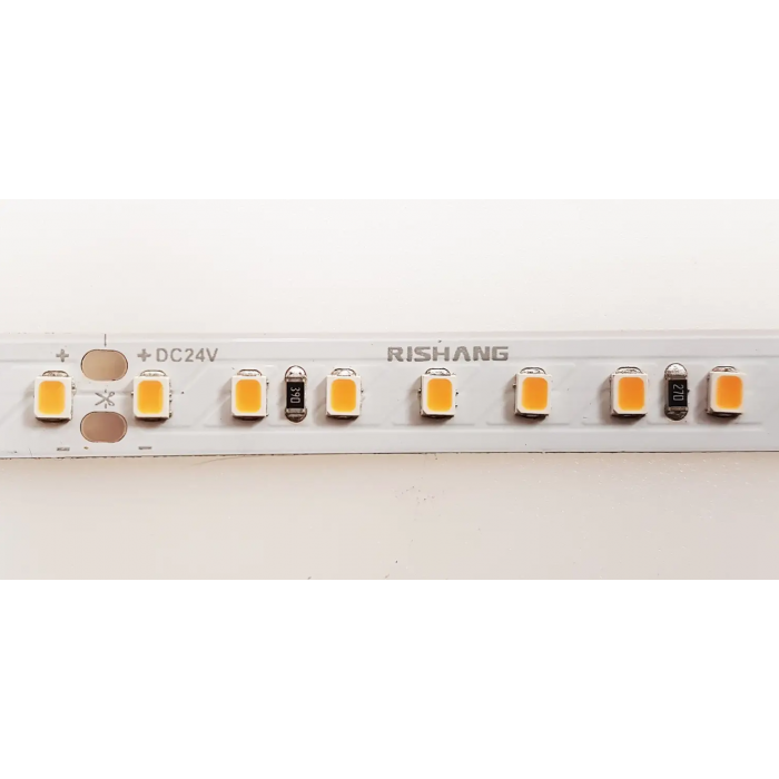 LED стрічка RISHANG 128-2835-24V-IP20 12W 1356Lm 2700K 5м (RD00C8TC-A-SW)