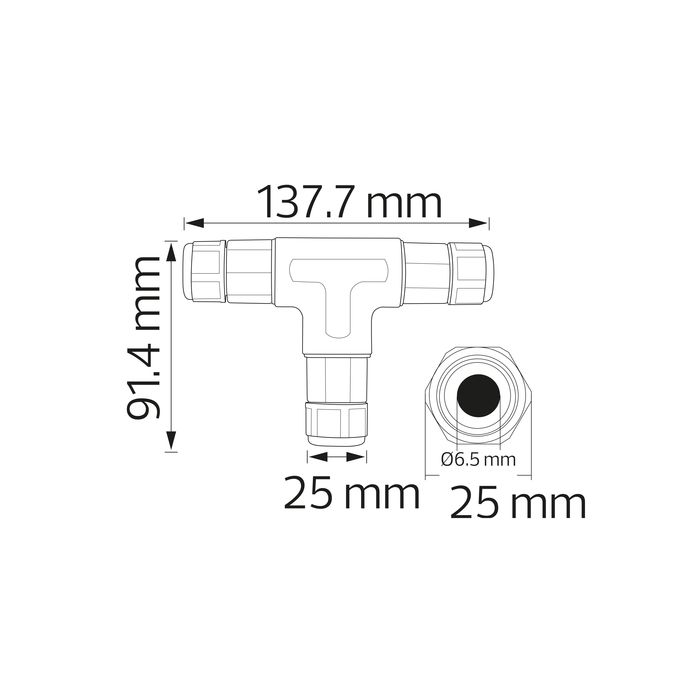 Клема вологозахисна IP68 CONNECTOR-2