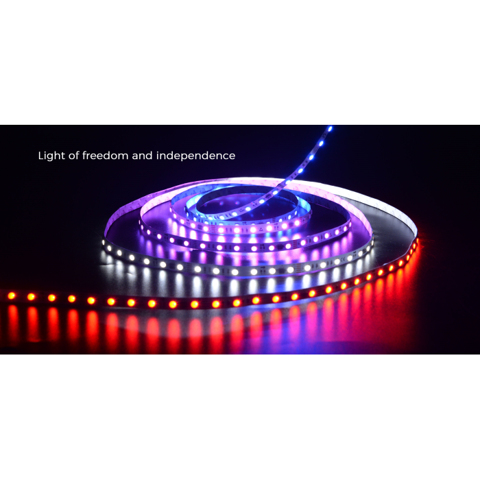 LED стрічка COLORS 60-5050-12V-IP20 8.4W SMART RGB-SPI 5м (DS560RGB-12V-10mm)