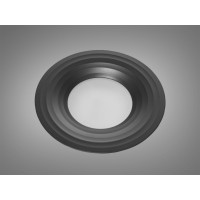 Чудовий, мінімалістичний круглий точковий світильник серія "Аluminium", чо�