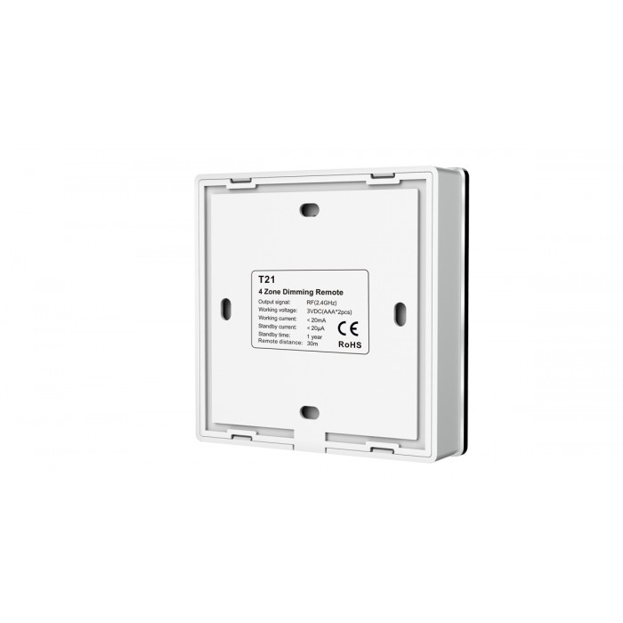 Панель LED димера DEYA на 4 зони T21(Black)