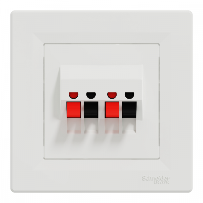 АУДІОРОЗЕТКА БІЛА ASFORA, Asfora