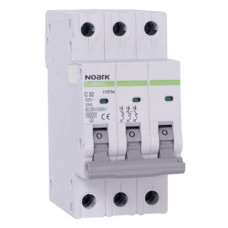 Автоматичний вимикач 6 kA, хар-ка С, 2 A, 40,5 mm, 3 полюси (110786)