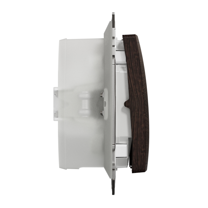 Двокл вим IP44 Венге Sedna Elements, Венге, Вимикач