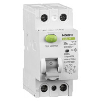 Диференційні реле (ПЗВ), Icn=6kA, 2P, In=25A, IΔn=100mA, тип S+AC