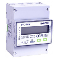 Лічильник електроенергії 3-фазний, 4 MU, TT, Mbus, 2-тарифний, LCD дисплей