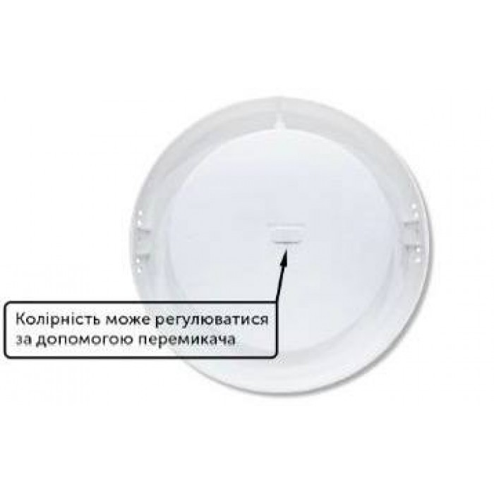 MILENA-24 3CCT Світильник накладний LED 24W 3CCT 2270Lm 160-265V d-220*h32мм ІР20 білий кругл./1/30