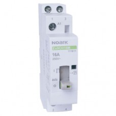Модульний контактор з РК, 16A , 220-240V AC, 1NO+1NC контакти