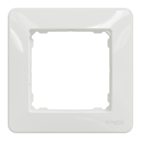 Рамка 1-пост Білий Sedna Design, Білий, Sedna Design & Elements