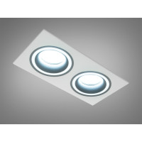 Універсальний, двоточковий точковий світильник серія "Аluminium"