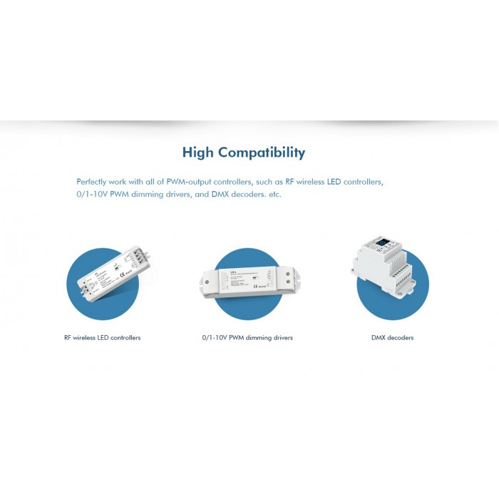 LED-повторювач DEYA 12-24VDC, 5A*5CH (EV5)