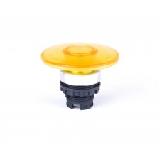 Кнопка-грибок 60 mm без фіксації, з підсвіткою, жовта
