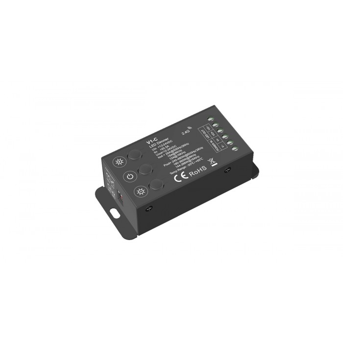 LED-контроллер DEYA 12-24VDC, 20A*1CH, 3 кнопки (V1-C) LED-контроллер DEYA 12-24VDC, 20A*1CH, 3 кнопки (V1-C)