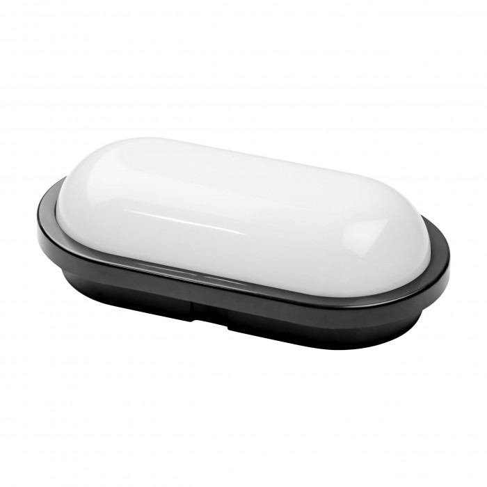 Світлодіодний світильник вологозахищений AYDOS-15 15W IP65 6400К чорний, Лінійні світильники