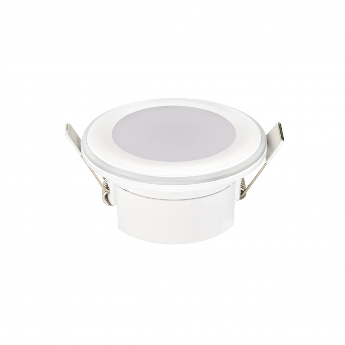 Світлодіодний світильник вбудований LED PARKER-5 5W 4200K білий, Білий, Світильники вбудовані