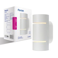 Накладний світильник Feron AL8003 під лампу білий