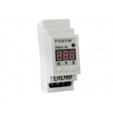 Реле контролю напруги на DIN-рейку Rubezh РКН-16pro (16А, 220В)