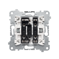 Механізм вимикача двоклавішного прохідного