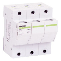 Тримач-роз'єднувач запобіжників; типорозмір 14x51mm 3P 50A