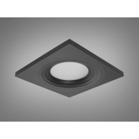 Елегантний, довершений, квадратний точковий світильник серія "Аluminium", ч