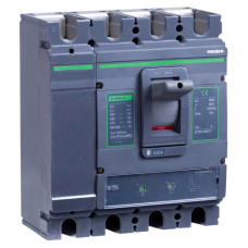 Автоматичний вимикач, розмір M4, Icu=Ics=70kA, In=400A, 4 полюси із захістом N-полюса