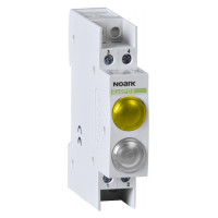 Модульний індикатор, 110V AC/DC, 1 жовта LED and 1 біла LED