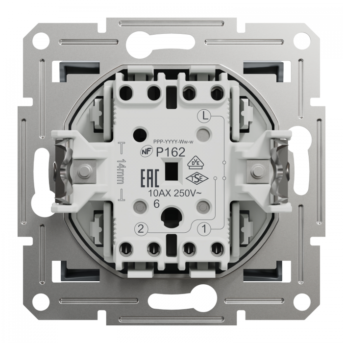 ПЕР-КАЧ ОДНОКЛ. САМОЗАЖ. ASFORA СТАЛЬ