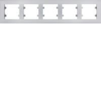 Рамка 5X горизонтальна, Lumina-Intens, срібна