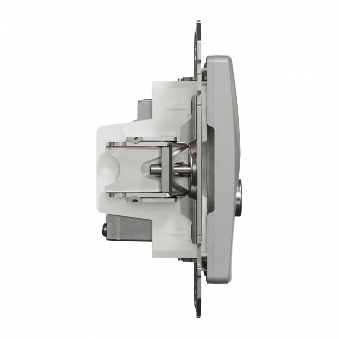 RJ45 CAT6 UTP -TV інд Алюм Sedna Design, Алюміній, Sedna Design & Elements