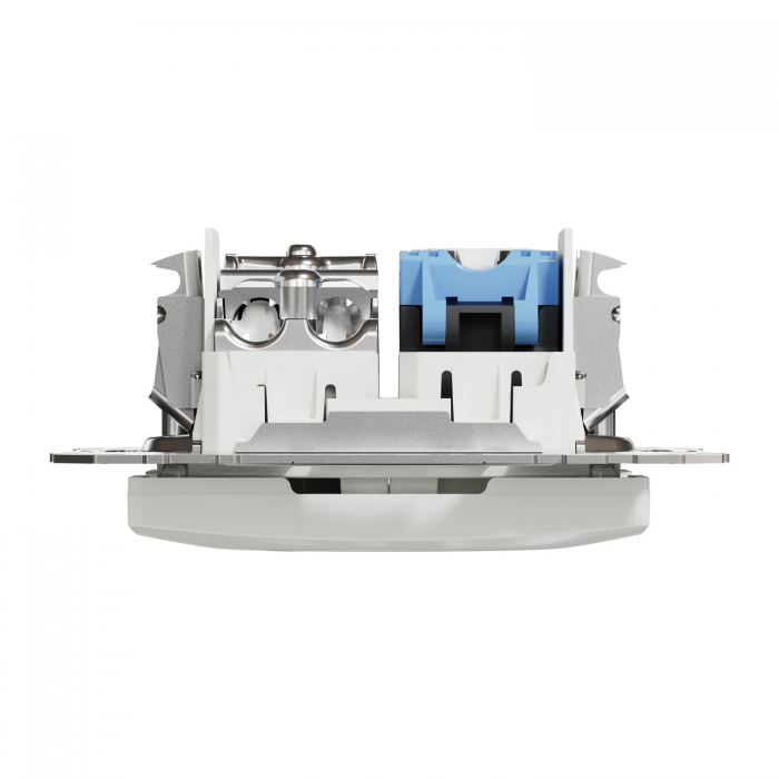 RJ45 CAT6 UTP -TV інд Білий Sedna Design, Білий, Sedna Design & Elements