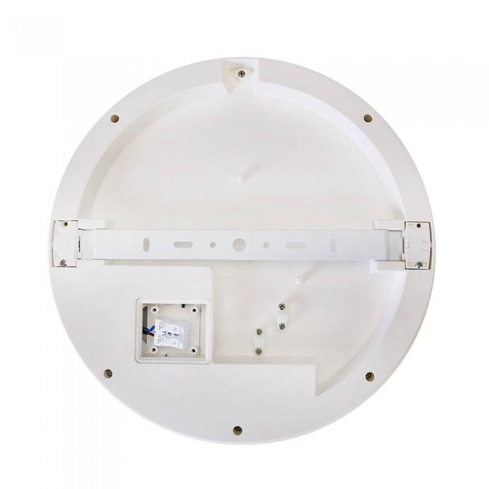 SCARLETT-30 3CCT Світильник накладний LED 30W 3CCT 2700Lm 170-265V d-300*h55мм ІР65 білий кругл./1/1