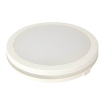 SCARLETT-30 3CCT Світильник накладний LED 30W 3CCT 2700Lm 170-265V d-300*h55мм ІР65 білий кругл./1/1